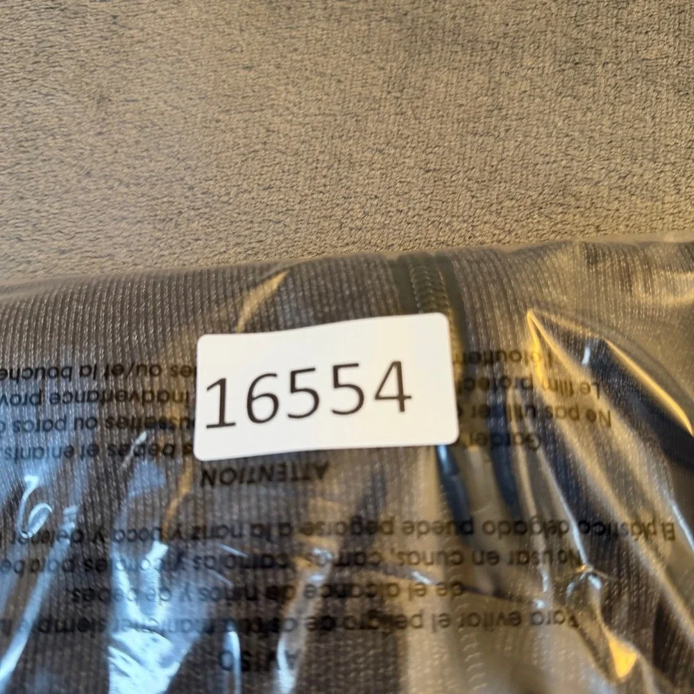 Calvin Klein Full Zip Track Jacket‎ Heathered Charcoal Gray Black Mens Medium
